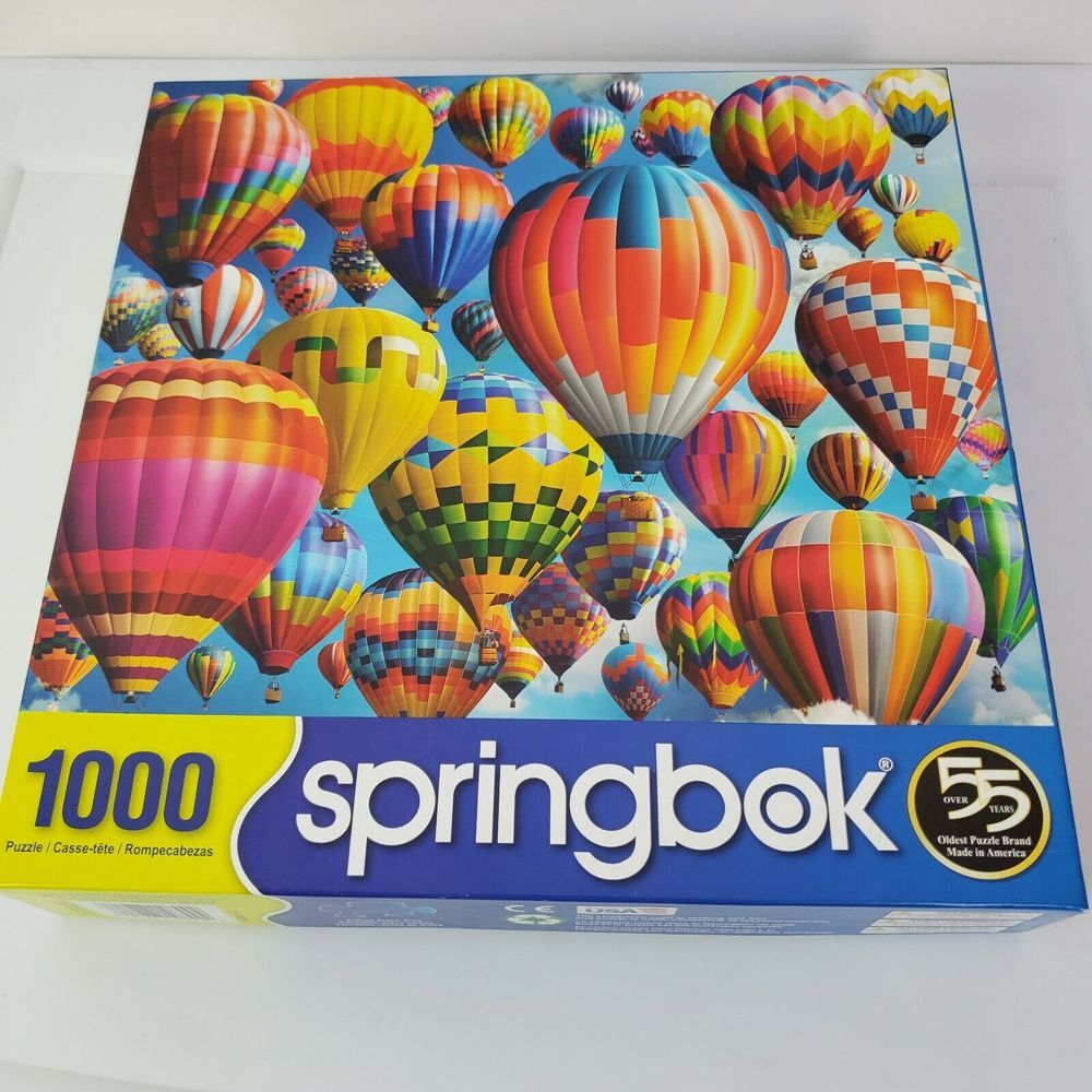 Springbok Balloon‎ Fest Jigsaw Puzzle 1000 Pieces Hot Air Balloons